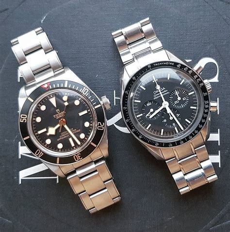 tudor black bay vs omega speedmaster